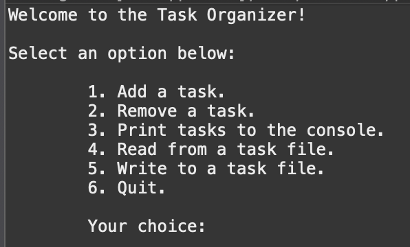 Task Organizer